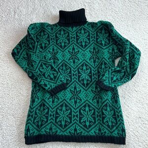 GAP Oversized Tunic 100% Wool Sweater, M